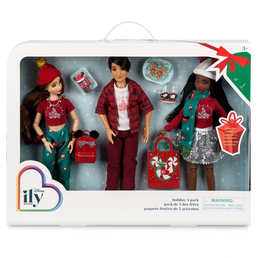 Disney ily 4EVER Holiday 3 pack dolls