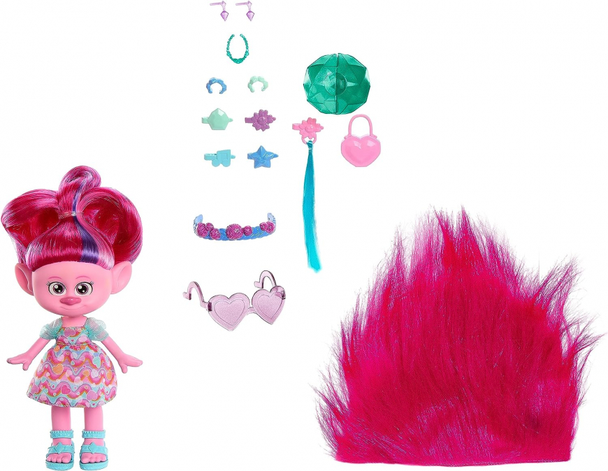 Trolls Band Together Hairsational Reveals Queen Poppy doll