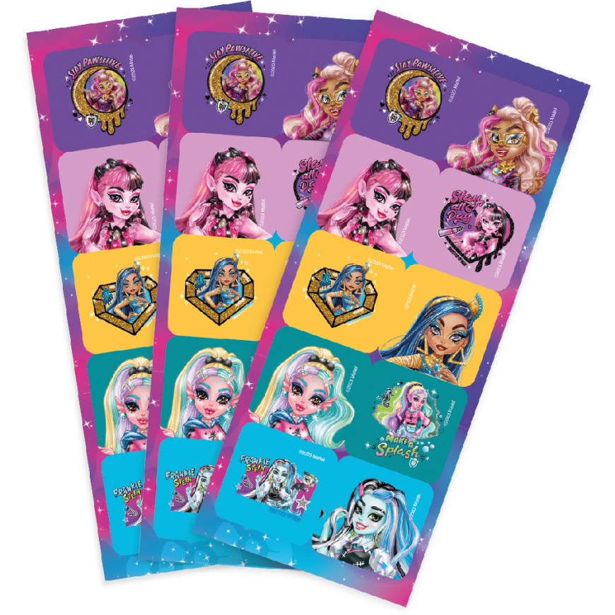 New Monster High G3 official art pictures