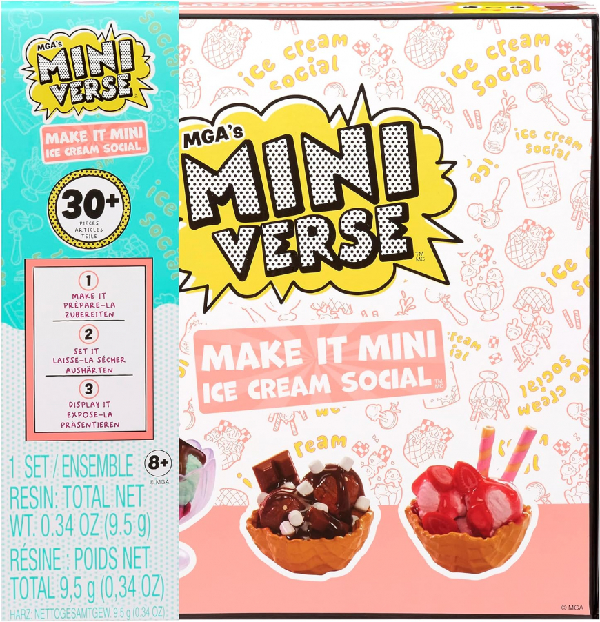 MGA's Miniverse Make It Mini Ice Cream Social minis
