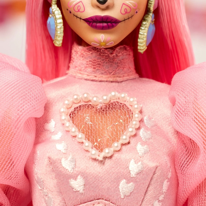 2023 Día De Muertos Barbie x Pink Magnolia Doll