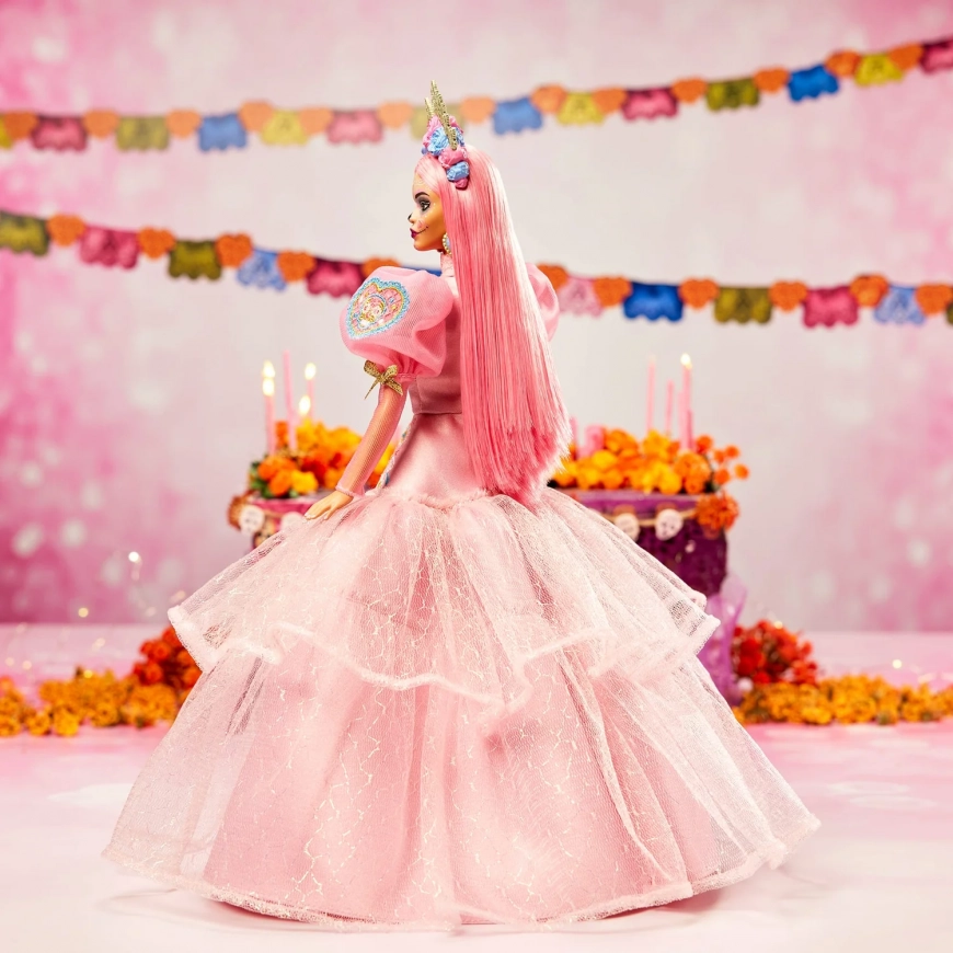 2023 Día De Muertos Barbie x Pink Magnolia Doll
