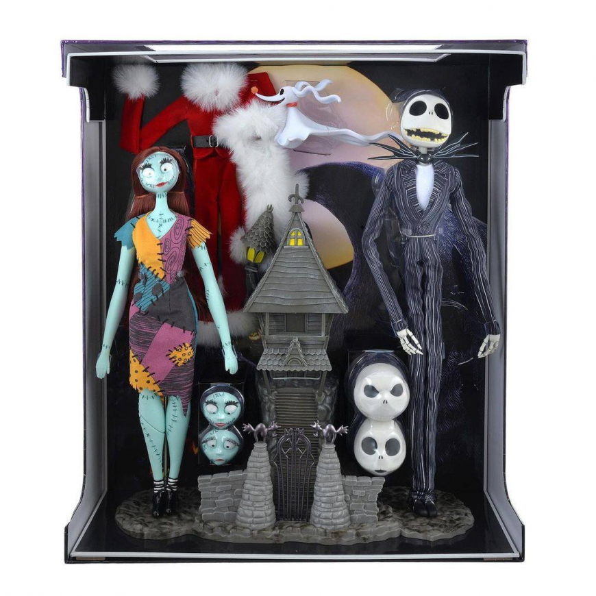 Disney Limited Edition 2 pack Jack Skellington and Sally dolls The Nightmare Before Christmas 30th Anniversary