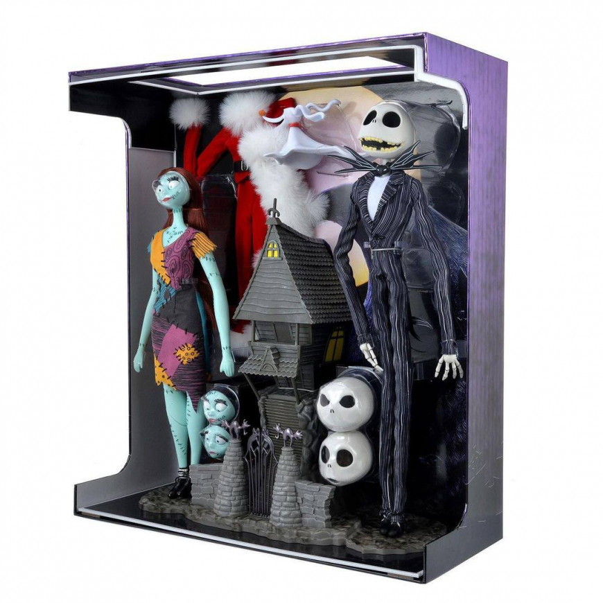 Disney Limited Edition 2 pack Jack Skellington and Sally dolls The Nightmare Before Christmas 30th Anniversary
