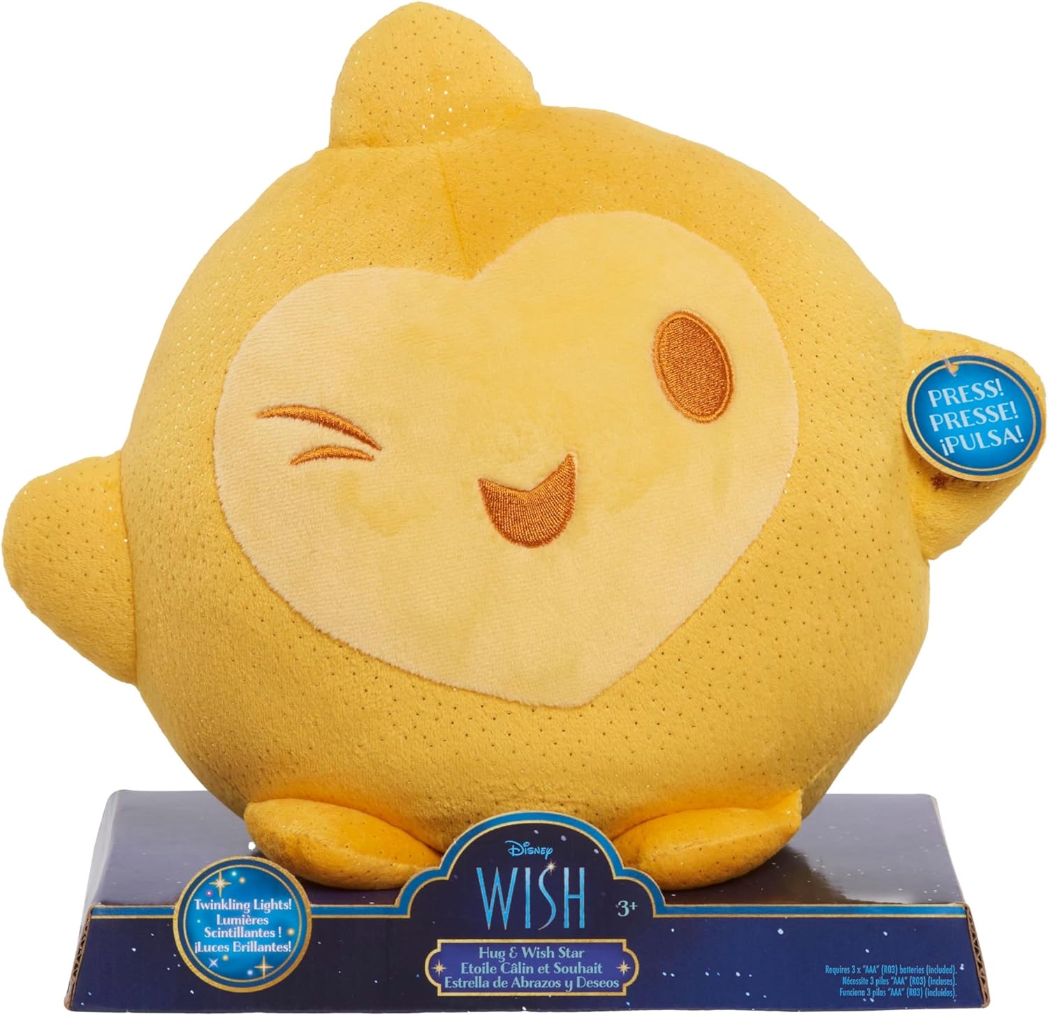 Disney Wish Mini Collectible Plush 3.5 Mystery Pack 1 RANDOM