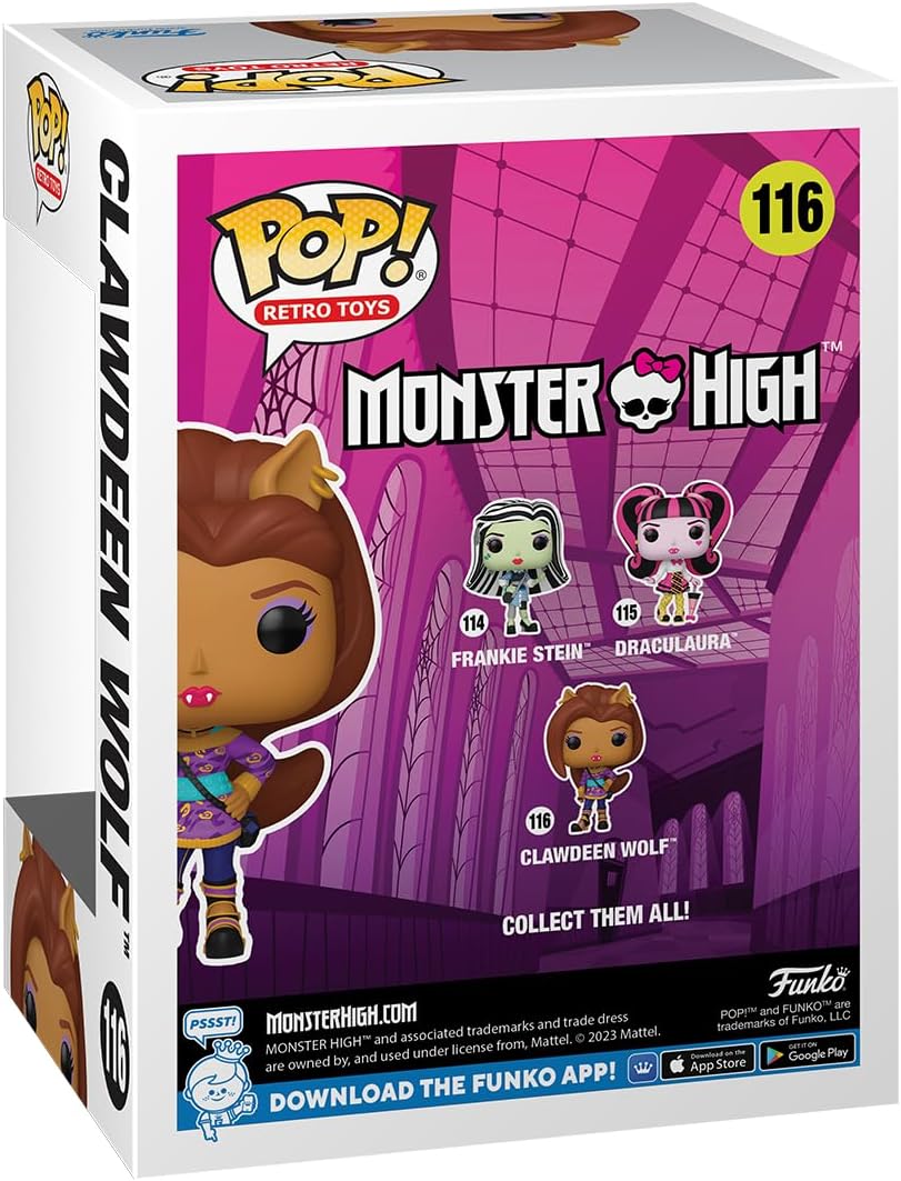 Monster High Funko Pop Clawdeen figure
