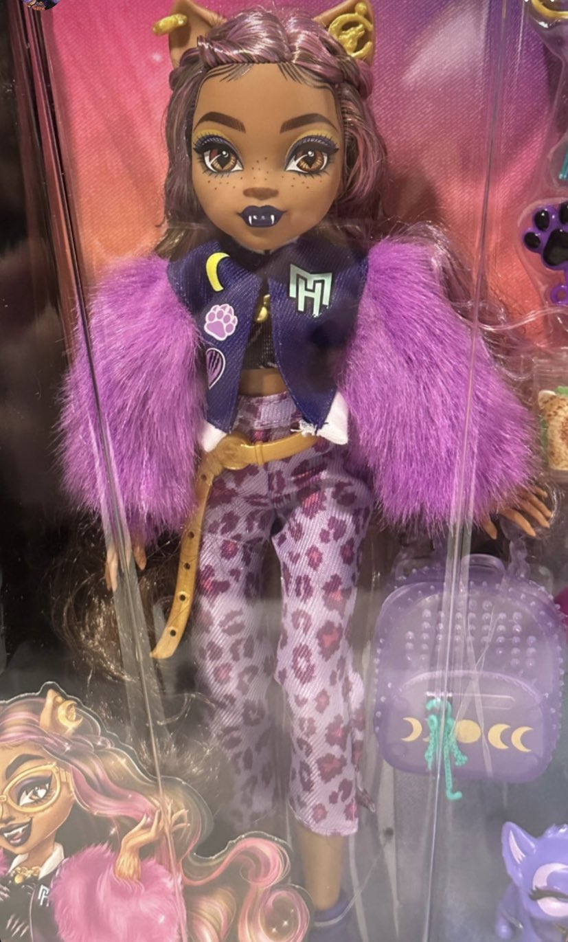 New Monster High G3 refresh Draculaura and Clawdeen dolls 2023