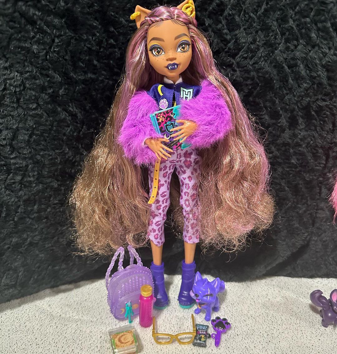 New Monster High G3 refresh Draculaura and Clawdeen dolls 2023 