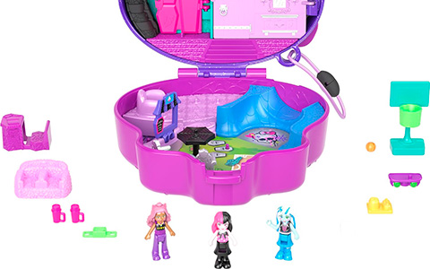 Polly Pocket Monster High compact