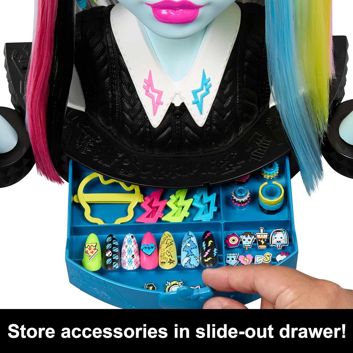 Monster High Frankie Stein Styling doll Head YouLoveIt
