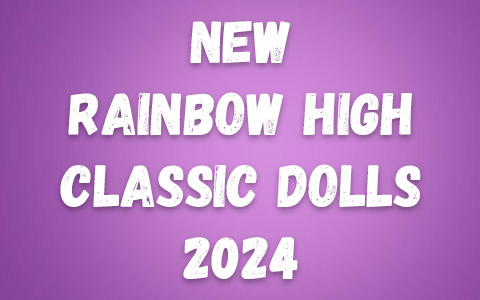 Rainbow High Classic dolls 2024 with pet and slimes