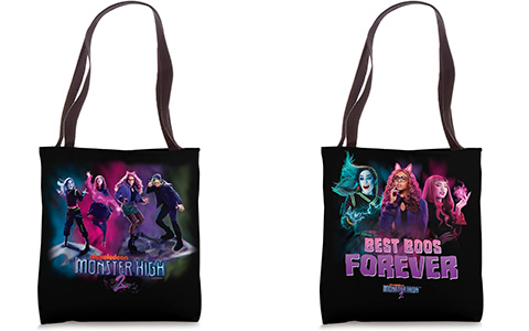 Monster High Movie 2 Tote bags