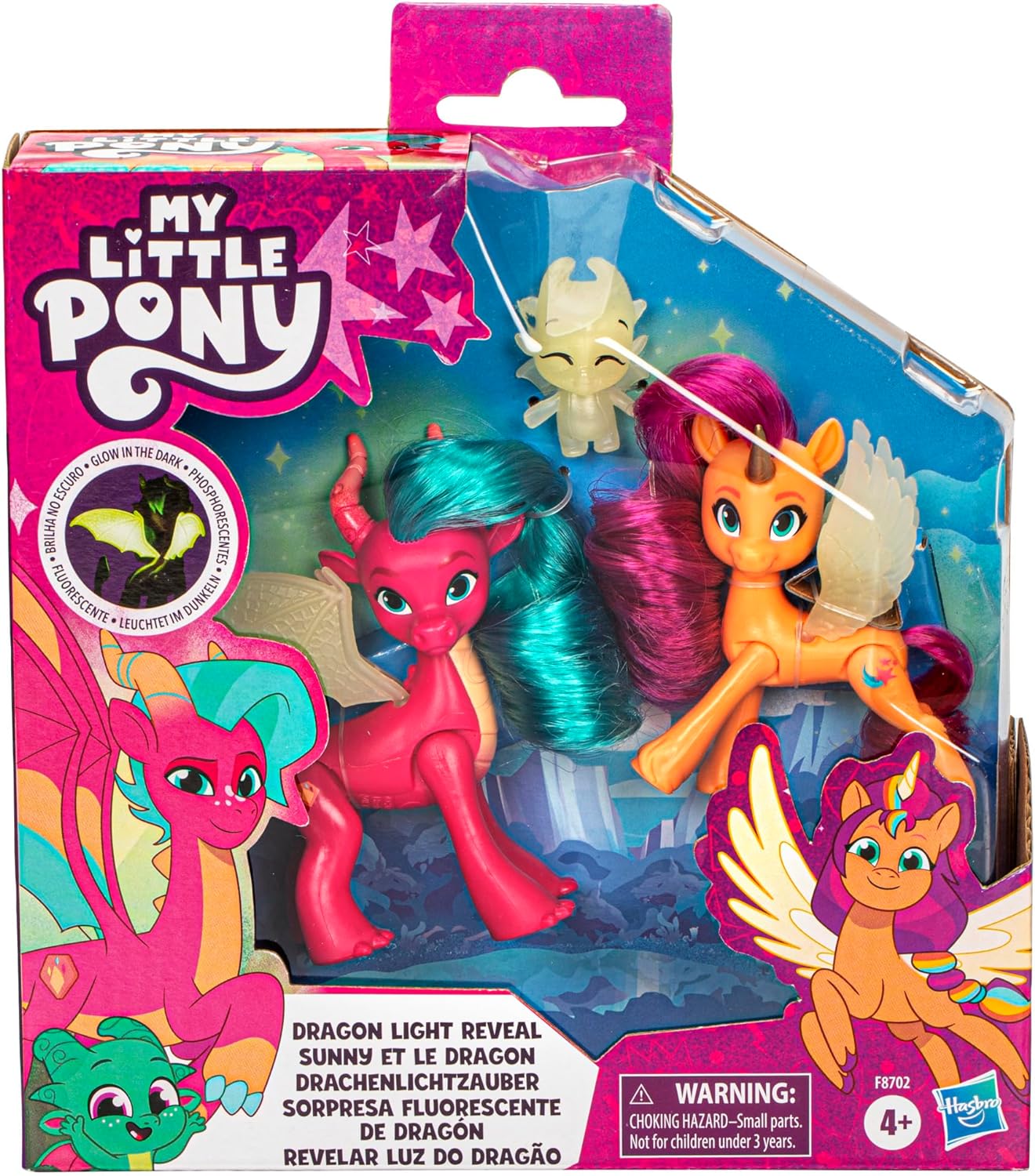 My Little Pony Tell Your Tale Dragon Light Reveal set