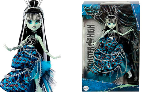 Monster High Collector Stitched in Style Frankie Stein doll