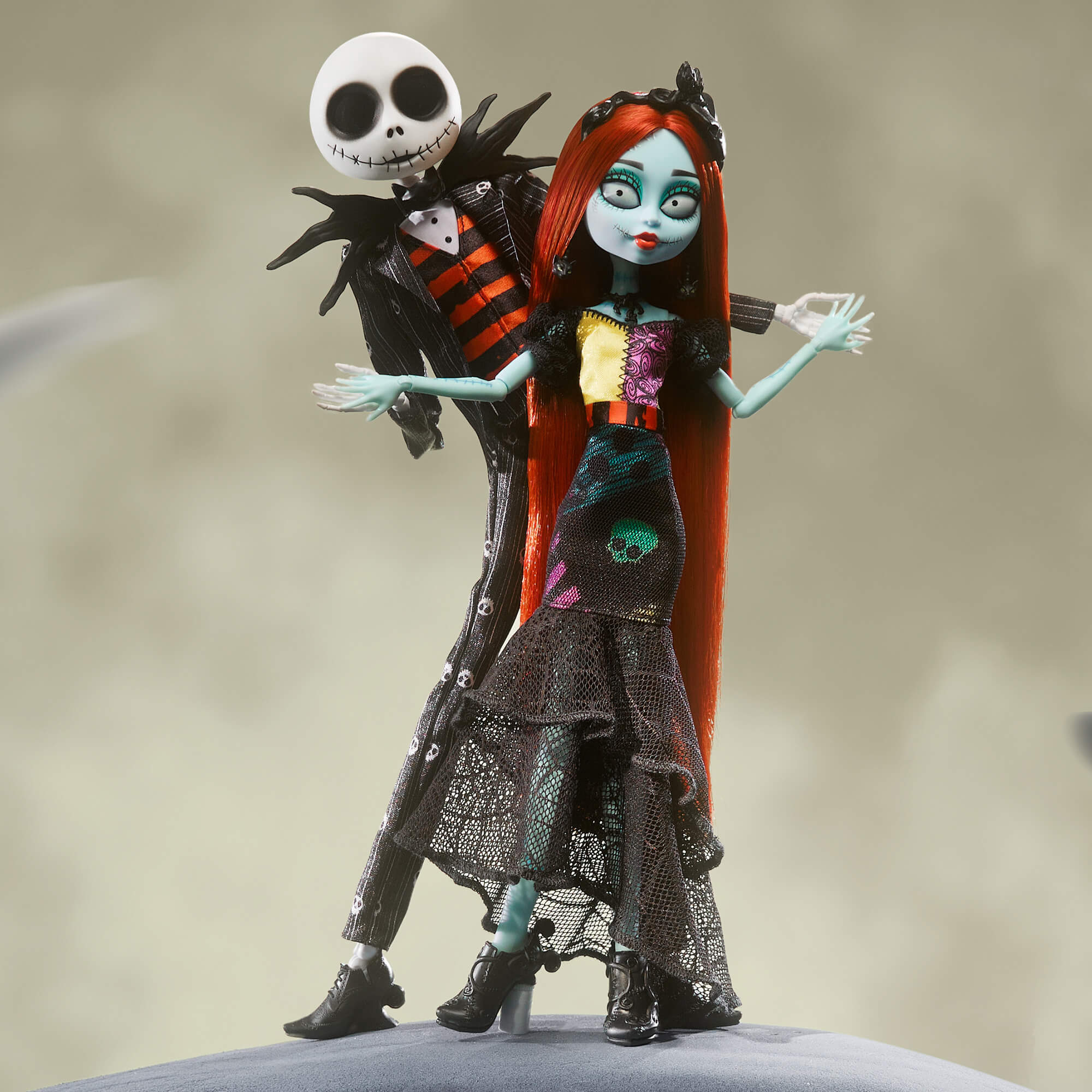 Monster High Skullector The Nightmare Before Christmas Jack and Sally dolls