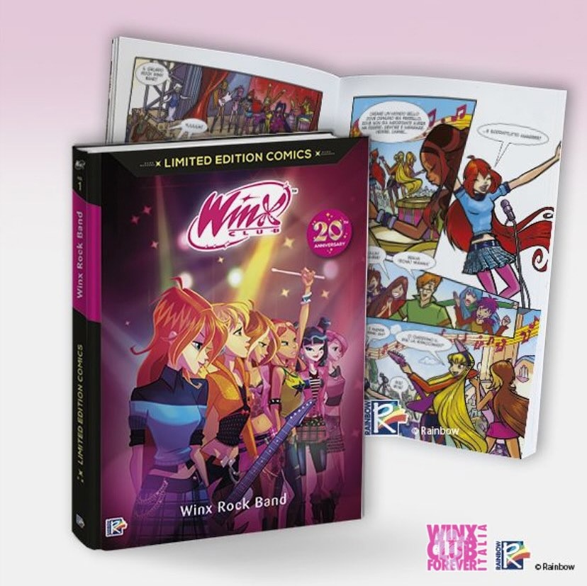 Winx Club Limited Edition comic books 20th anniversary