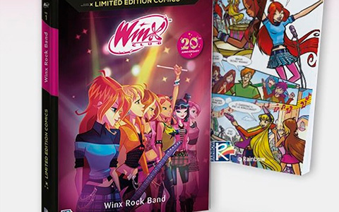 Winx Club Limited Edition comic books 20th anniversary