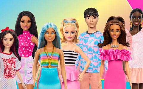 New Barbie Fashionistas dolls 2024 Barbie 65th