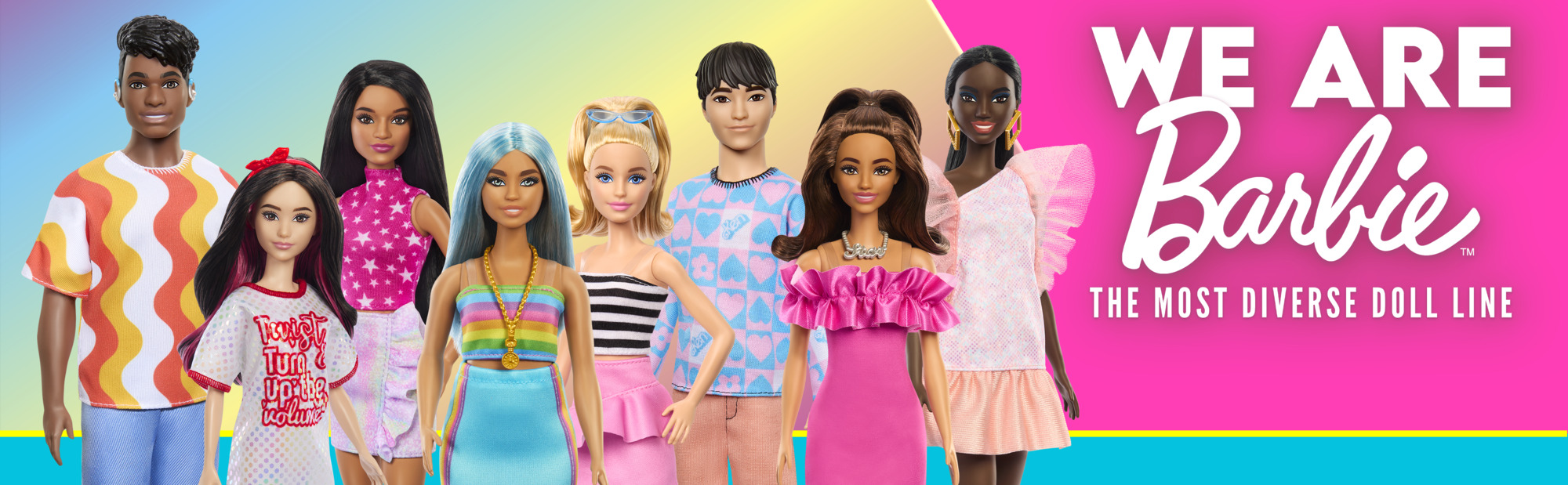 New Barbie Fashionistas dolls 2024 Barbie 65th
