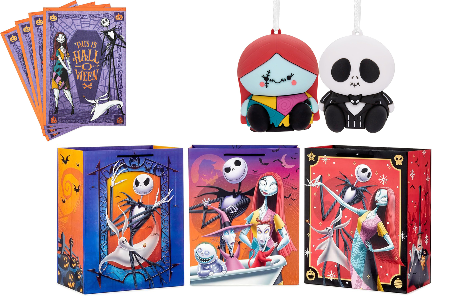 Disney Limited Edition 2 pack Jack Skellington and Sally dolls The Nightmare  Before Christmas 30th Anniversary 