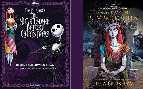 The Nightmare Before Christmas 30th anniversary books