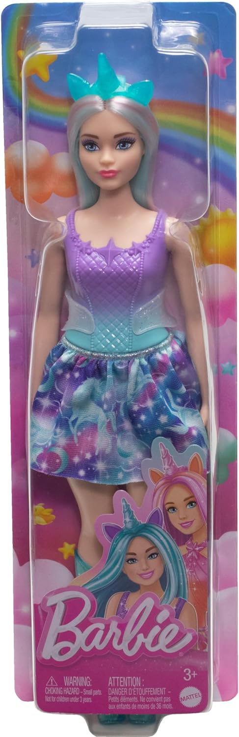 Barbie A Touch of Magic Unicorn Green Doll HRR15