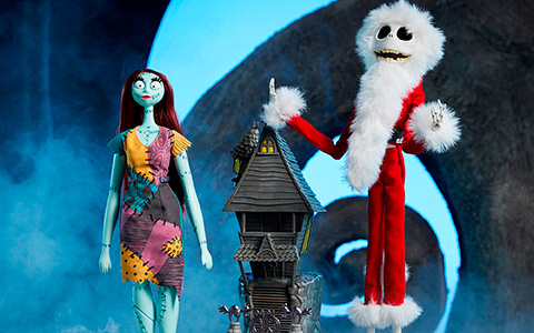 Disney Limited Edition 2 pack Jack Skellington and Sally dolls The Nightmare Before Christmas 30th Anniversary