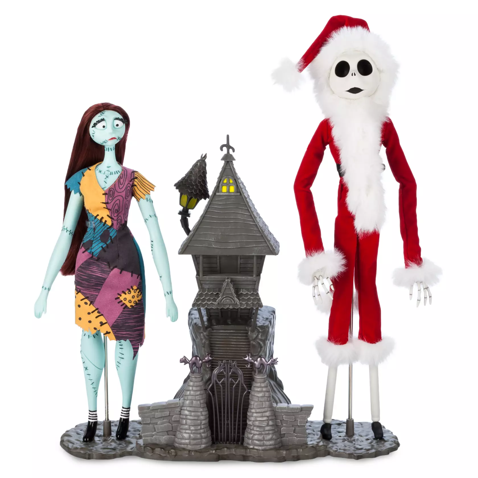 Disney Limited Edition 2 pack Jack Skellington and Sally dolls The