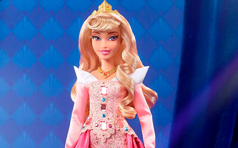 Mattel Disney Princess Radiance Collection dolls: Belle, Sleeping Beauty and Jasmine