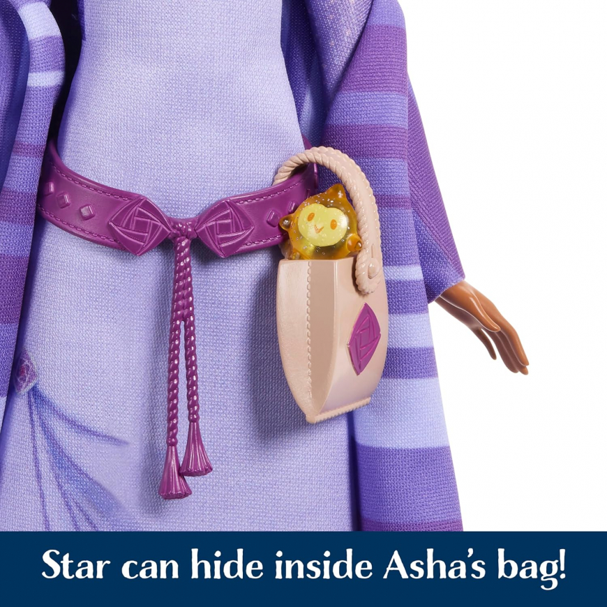 Disney Wish Asha of Rosas Adventure Pack Doll