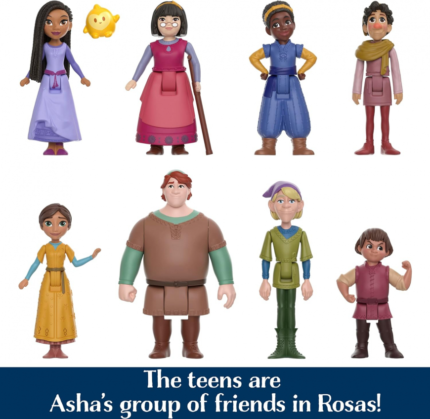 Disney’s Wish The Teens Mini Doll Set