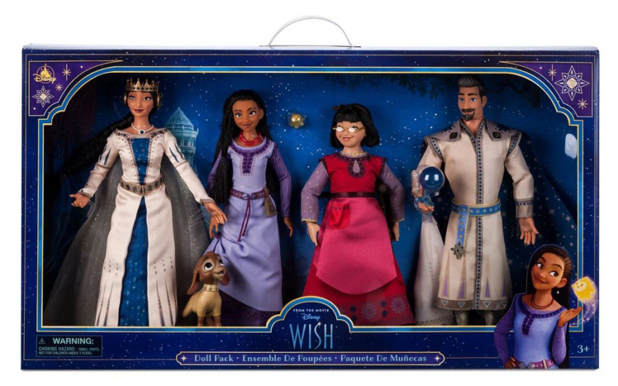 Disney Wish Doll Gift Set with 4 dolls disneystore