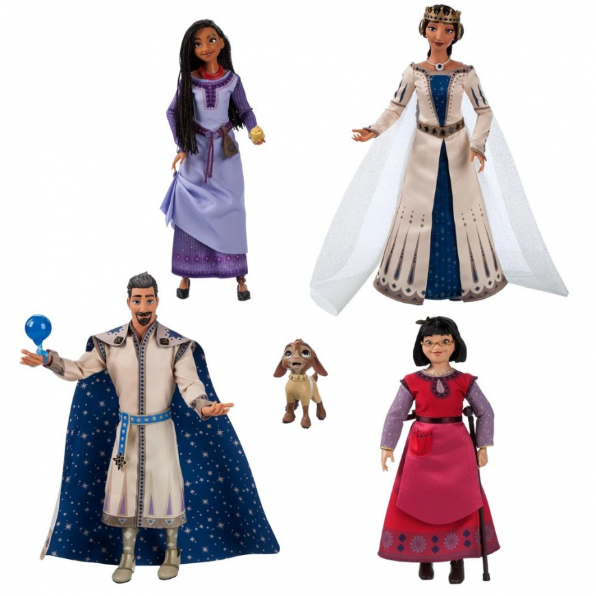 Disney Wish Doll Gift Set with 4 dolls disneystore