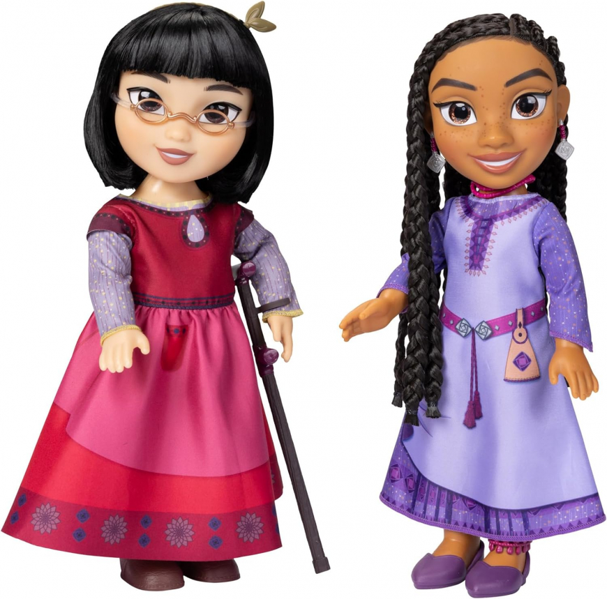 Disney's Wish Asha & Dahlia Dolls Best Friends Pack