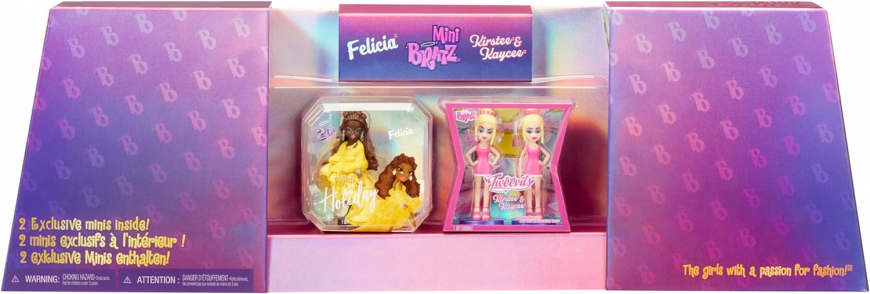 MGA's Miniverse Bratz Mini's 2-Pack Collector Edition: Holiday Felicia and Tweevils