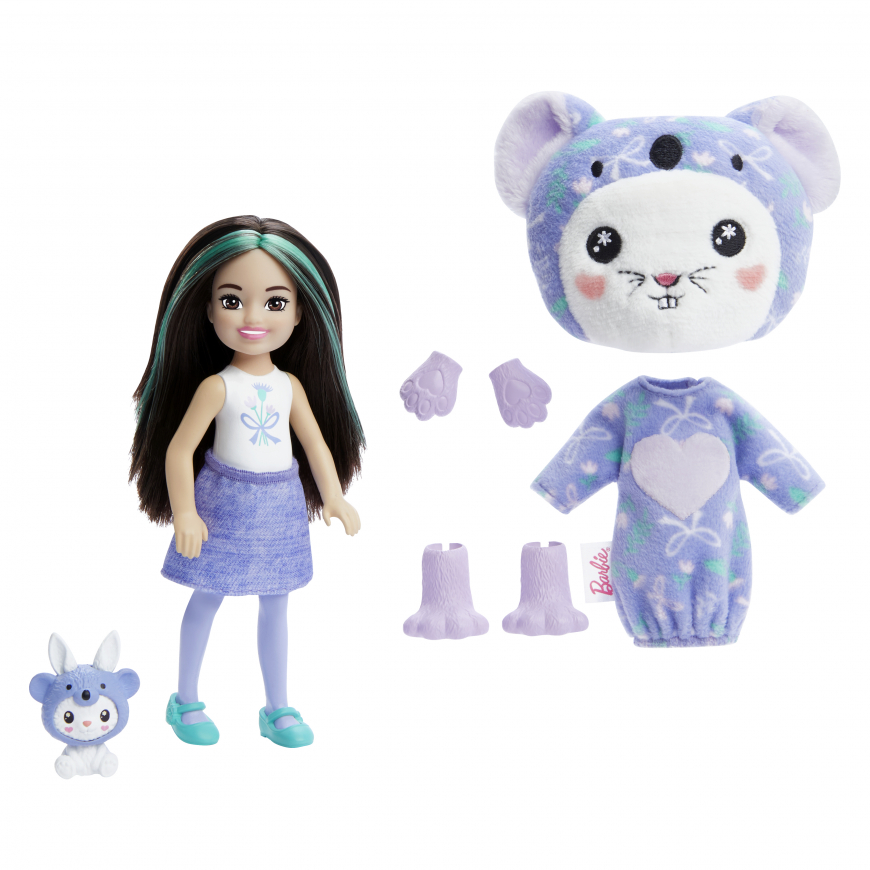 Barbie Cutie Reveal Chelsea Bunny as a Koala Doll HRK31