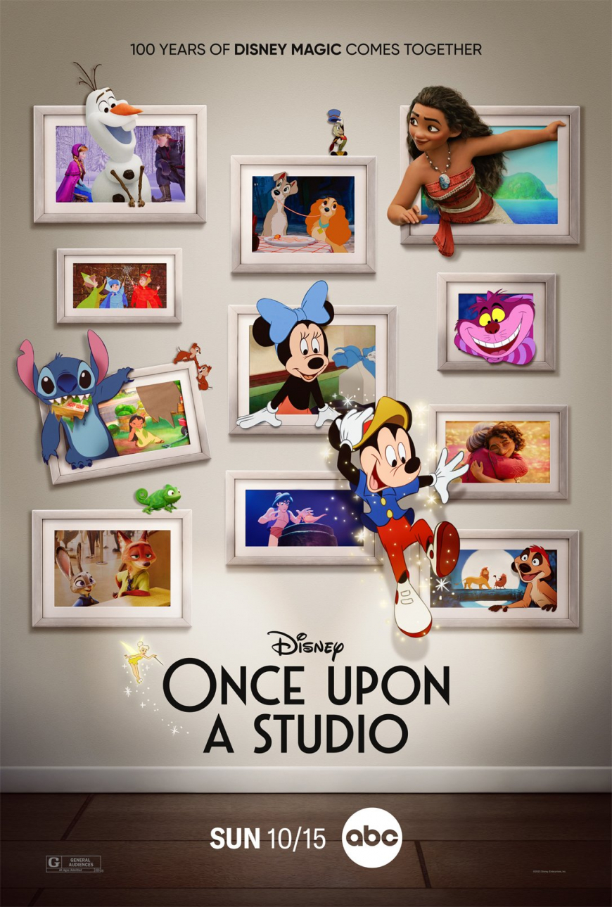 Once upon a studio poster