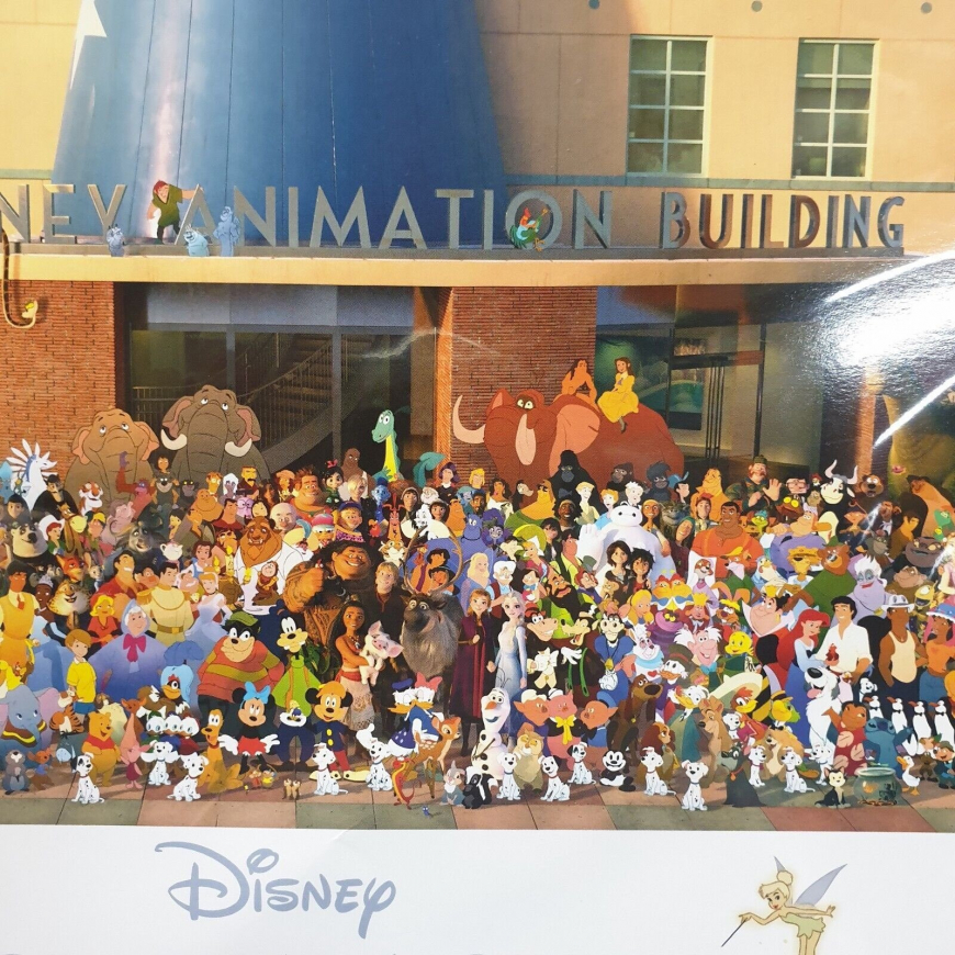 Once upon a studio photo with all characters