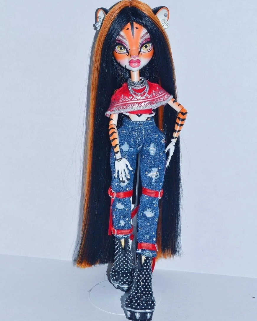 New Wild Childz Tajah doll prototype photo