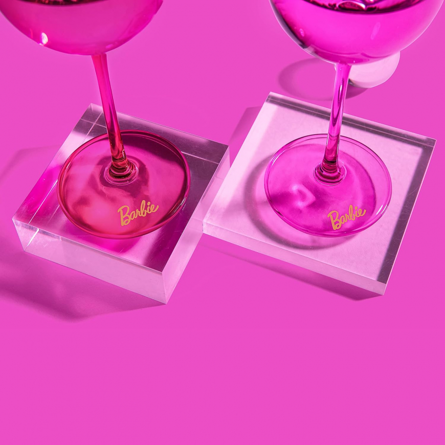 Dragon Glassware x Barbie Wine Glasses