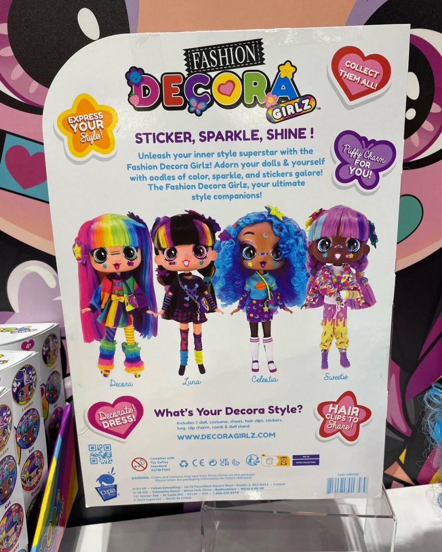 Decora Girlz fashion dolls