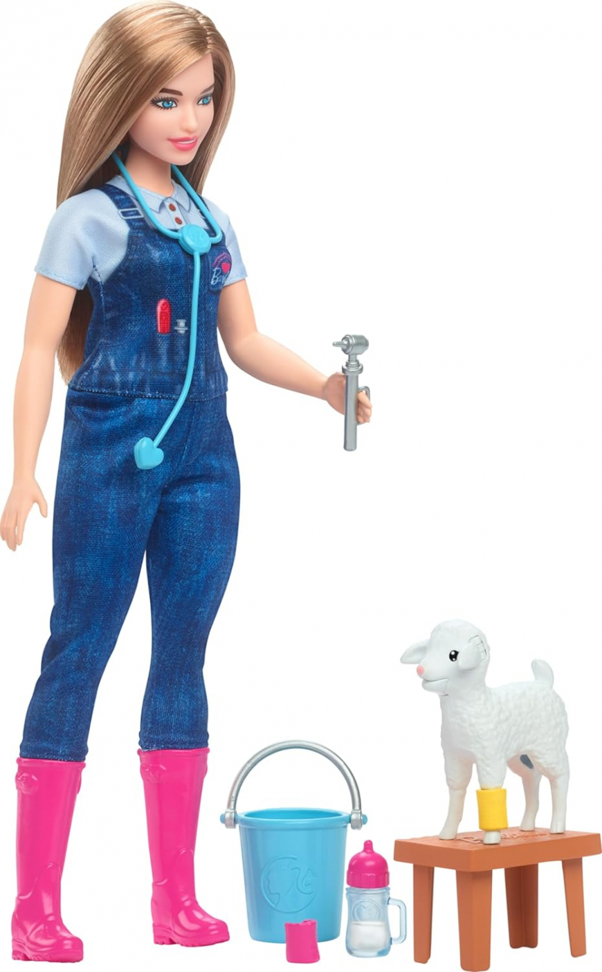 Barbie 65th Anniversary Farm Veterinarian doll