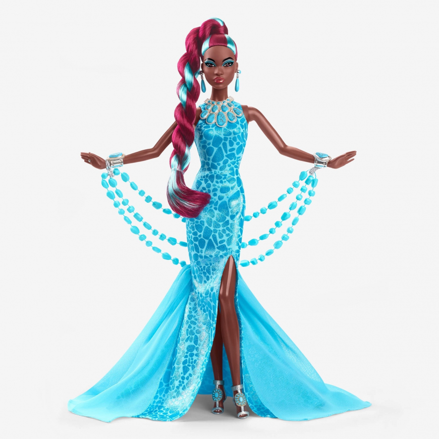 Barbie Signature Gemstone Fantasy Collection Turquoise Doll