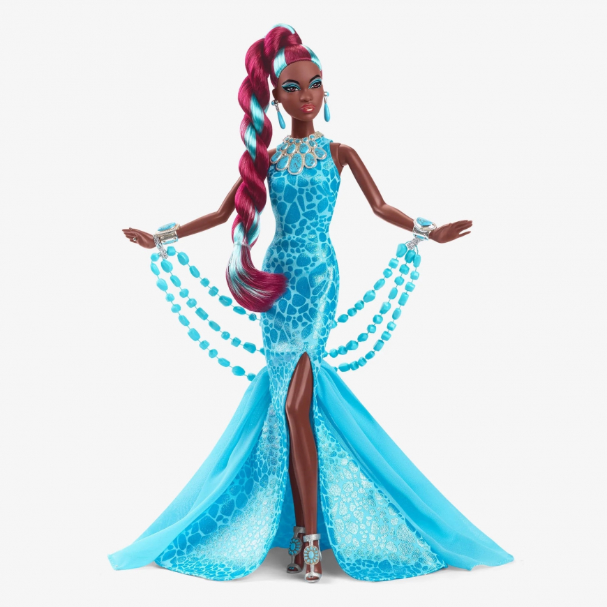 Barbie Signature Gemstone Fantasy Collection Turquoise Doll