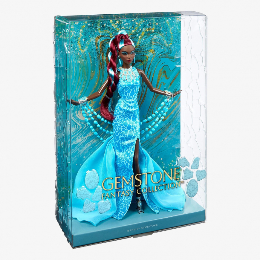 Barbie Signature Gemstone Fantasy Collection Turquoise Doll