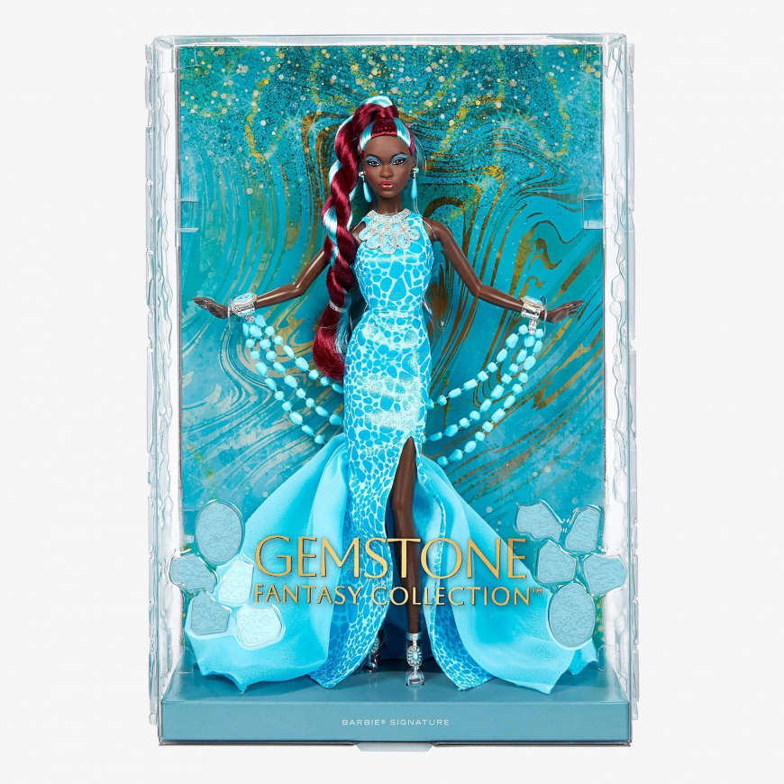 Barbie Signature Gemstone Fantasy Collection Turquoise Doll