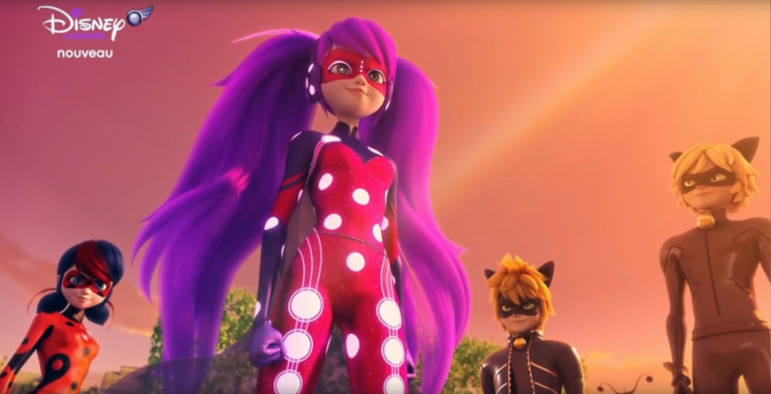 Ladybug new transformations from Miraculous World Paris: The Tales of Shadybug