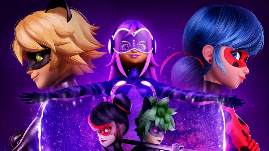 Miraculous World Paris: The Tales of Shadybug and Claw Noire HD wallpaper