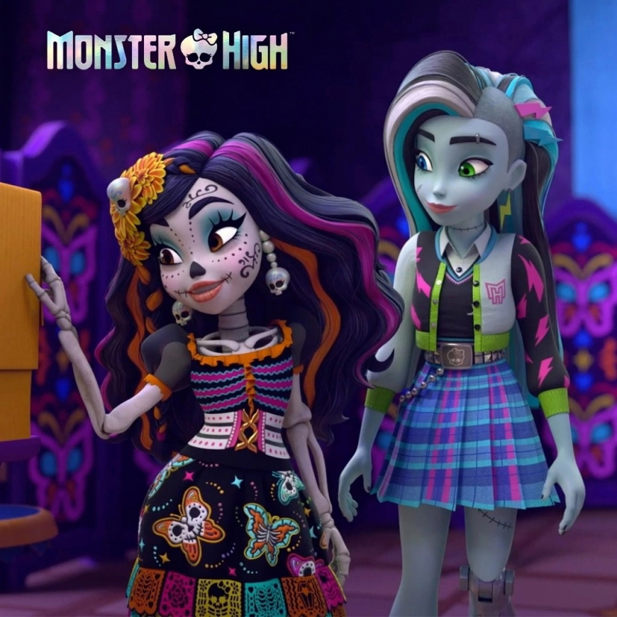 First look at animated version of Skelita Calaveras G3