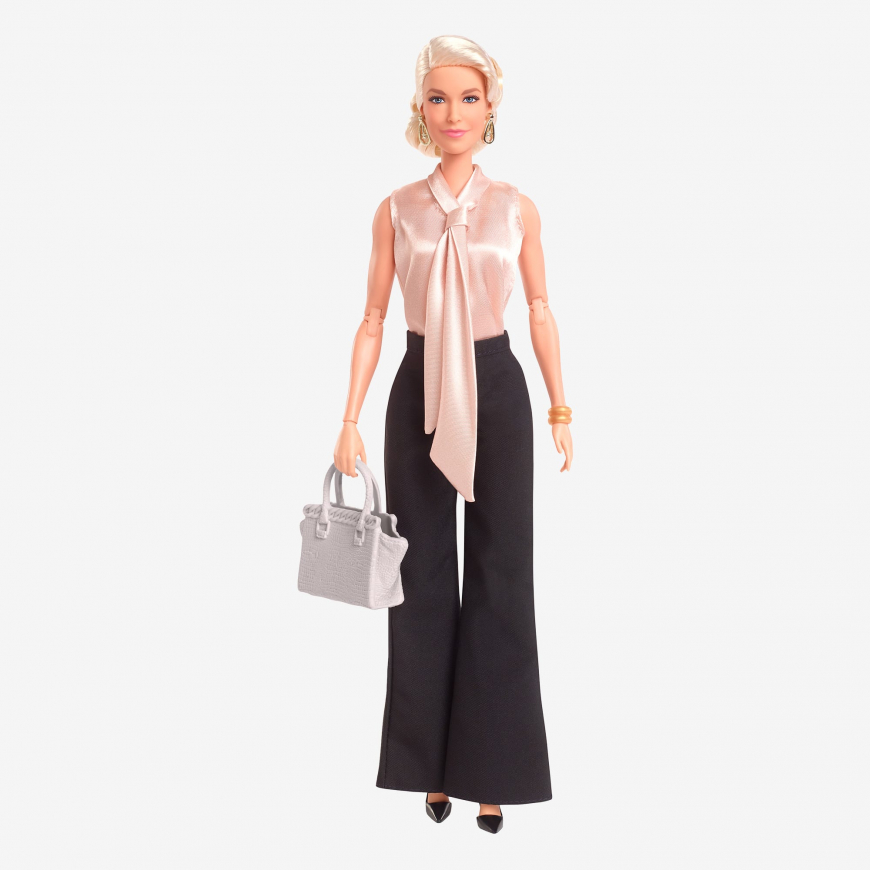 Barbie x Ted Lasso Barbie Rebecca Welton doll